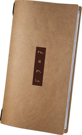 DAG Style Menu Holder in Beige Colour 31.8x17.3 cm 4RE