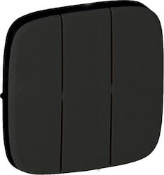 Legrand Valena Allure Lichtschalterplatte Dreif...