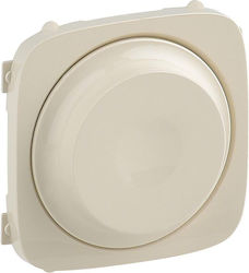 Legrand Valena Allure Μετώπη Διακόπτη Dimmer Dimmer σε Μπεζ Χρώμα 752046