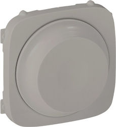 Legrand Valena Allure Панел на димер ключ Димер в Сребрист Цвят 752047