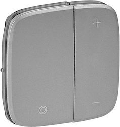 Legrand Valena Allure Dimmer-Schalterplatte Dop...