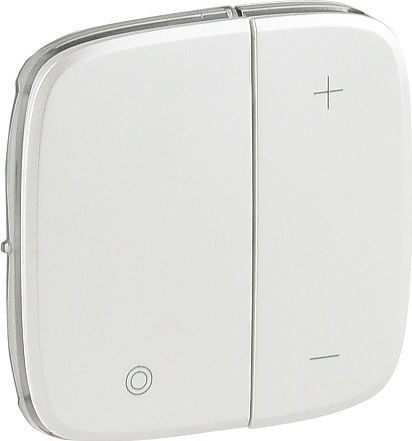 Legrand Valena Allure Μετώπη Διακόπτη Dimmer Διπλό Dimmer σε Λευκό Χρώμα 752089