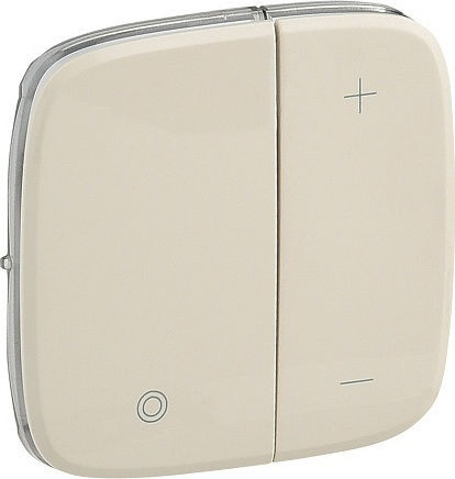 Legrand Valena Allure Dimmer Switch Front Double Dimmer in Beige Color 752086