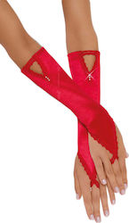 Softline 7710 Satin Gloves Red