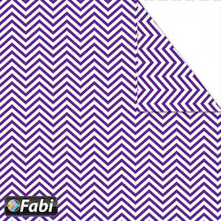 Fabi Fabi Double-Sided Cardboard 50x70cm Purple