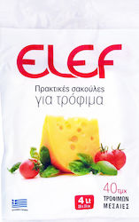 Elef Food Bags 33x28cm 40pcs