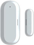 Woox Tür-/Fenstersensor Batteriebetrieben in Weiß Farbe R7047