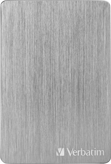 Verbatim Store 'n' Go ALU Slim USB 3.2 Externe HDD 1TB 2.5" Gray