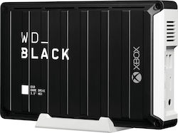 Western Digital Black D10 Game for Xbox USB 3.2 Εξωτερικός HDD 12TB 3.5" Μαύρο