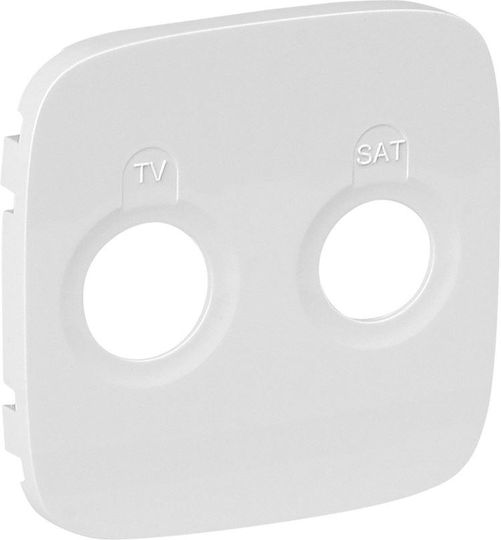Legrand Valena Allure TV-Antenna Socket Front TV-SAT in White Color 754825