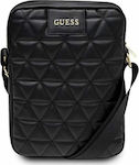 Guess Bag Synthetic Leather Black (Universal 10") GUTB10QLBK