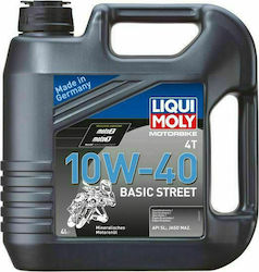 Liqui Moly Motorbike 4T Ulei de motocicletă pentru motoare în patru timpi 10W-40 4lt