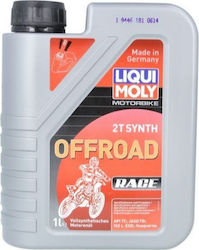 Liqui Moly Motorbike 2T Syth Synthetic Motorcycle Oil for Two-Stroke Engines 1lt