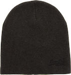 Superdry Beanie Männer Beanie mit Rippstrick in...