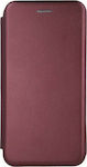 Senso Oval Book Buchhülle bis 6" Burgundisch SENOV36060C