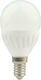 Eurolamp LED Lampen für Fassung E14 und Form G45 Warmes Weiß 1000lm 1Stück