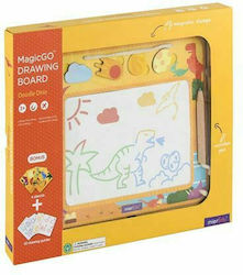 Mieredu Tablă De Desen Dinozauri Tablă De Scris Și Șters Față Și Spate 34.3x29.7cm