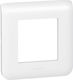 Legrand Mosaic Vertical Switch Frame 1-Slot White 2 Στοιχείων 078802