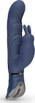 Easytoys Midnight Rabbit Vibrator Vibrator Kaninchen 24cm Blue