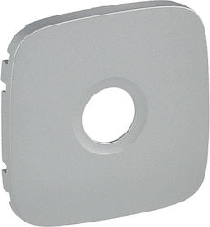 Legrand Valena Allure TV-Antennen-Steckdosenplatte in Silber Farbe 754767