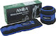 Amila Neoprene Wrist & Ankle Weights 2 x 2kg Μπλε