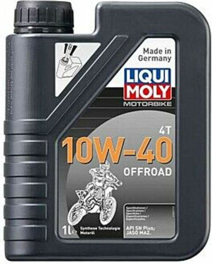 Liqui Moly Motorbike Off Road 4T Synthetic Motorcycle Oil for Four-Stroke Engines 10W-40 1lt