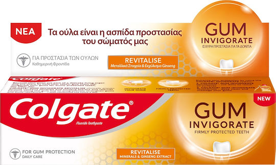 Colgate Gum Invigorate Revitalise Toothpaste for Gingivitis 75ml