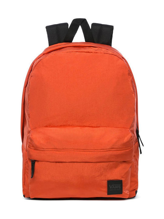 Vans Deana III Backpack Υφασμάτινο Σακίδιο Πλάτης Πορτοκαλί