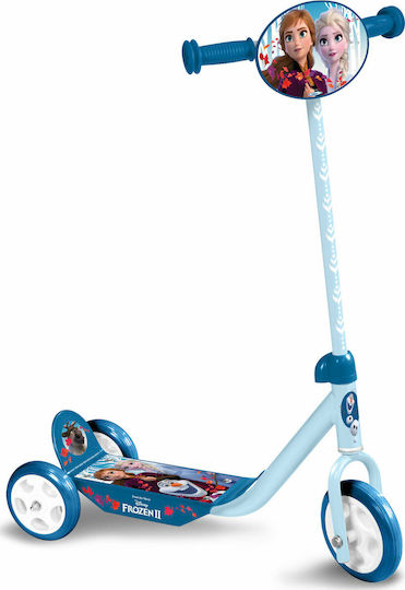 Shop More Puppet Scutere Frozen II 3 Roti pentru 2-5 Ani Culoare Full Face Albastru deschis