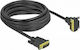 DeLock Cablu DVI-D Male - DVI-D Male 5m Negru (85896)
