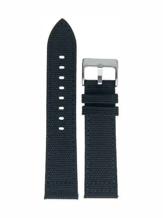 Diloy Straps Fabric Strap Black 20mm