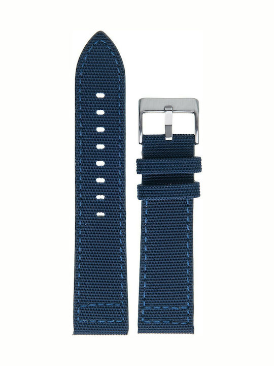 Diloy Straps Fabric Strap Navy Blue 20mm