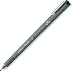 Staedtler Pigment Liner Zeichenmarker 0.5mm Grü...