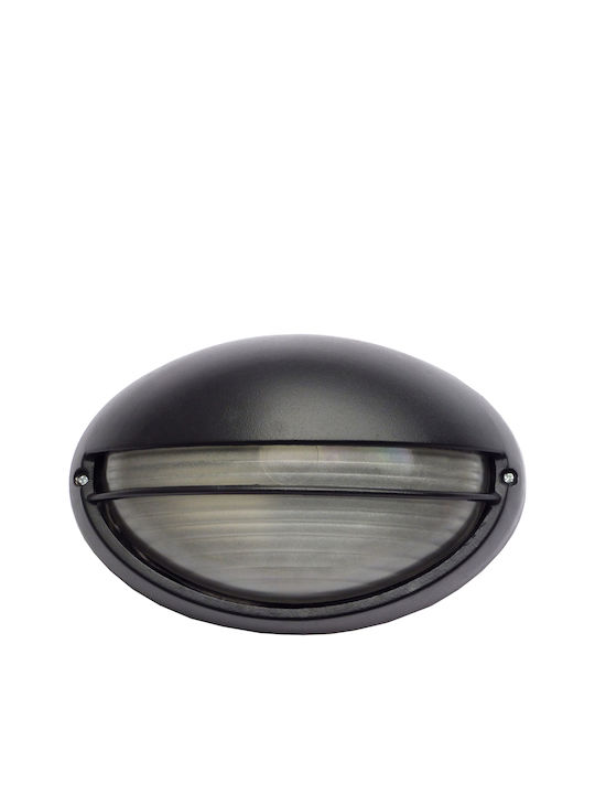 Heronia ALT-250 Wall-Mounted Outdoor Turtle Light IP55 E27 Black