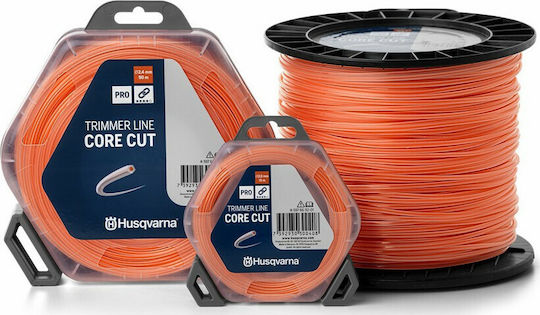 Husqvarna Corecut Μεσινέζα Πεντάγωνη Μήκους 15m και Πάχους 2.4mm