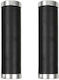 Lampa L9281.2 Fahrradlenkergriffe in Schwarz Farbe 127mm aus Leder