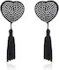 Toyz4lovers Heart Shine Nipples Tassels Silver
