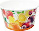 Ready Disposable Salad Paper Bowl 10.5x10.5x6.4cm 60pcs
