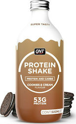 QNT Protein Shake Χωρίς Γλουτένη με Γεύση Cookies & Cream 500ml