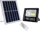 Foyu Wasserdicht Solar LED Flutlicht 40W Kaltweiß 6000K mit Fernbedienung IP67