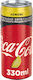 Coca-Cola Zero Lemon Cola Zitrone mit Kohlensäure Ohne Zuckerzusatz in Kiste 330ml