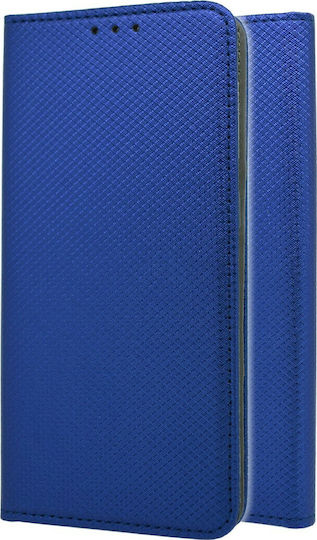 Ancus Glam Book Piele artificială Albastru (Galaxy S10 Lite)
