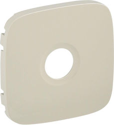 Legrand Valena Allure TV-Antenna Socket Front in Beige Color 754766