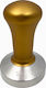 Karni Tamper with Flat Surface 57mm in Gold Color