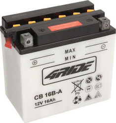 Motorradbatterie YB16B-A 207A mit Kapazität 16Ah