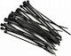 Pack of 50pcs Black Plastic Cable Ties 200x4mm 200502