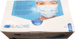 Real Care Medizinische Schutzmasken Einweg Typ II Einweg Chirurgisch Typ II 50 Stück