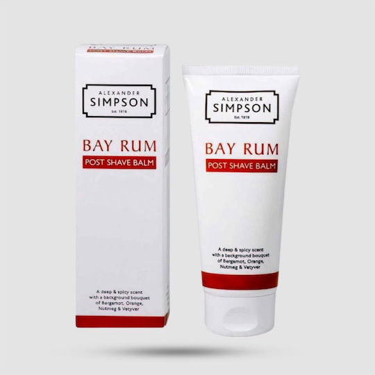 Simpsons After Shave Balm Bay Rum 100ml
