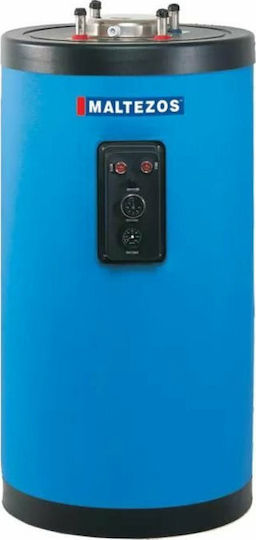 Maltezos IBL Boiler Λεβητοστασίου Inox 200lt με δύο Εναλλάκτες για Αντλίες Θερμότητας