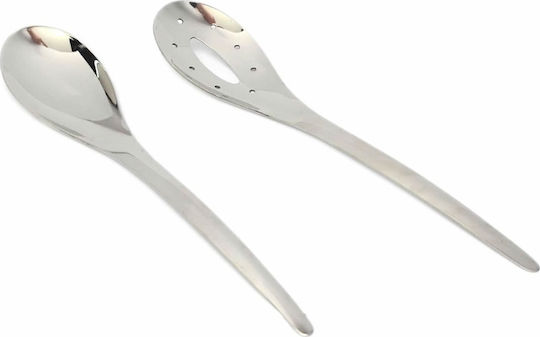 Skamagas Σετ Kochutensilien 2Stück Silber